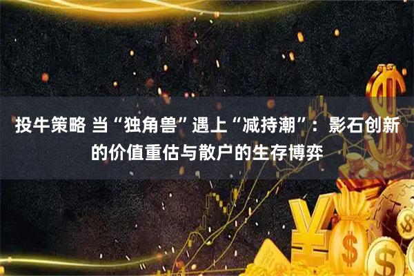 投牛策略 当“独角兽”遇上“减持潮”：影石创新的价值重估与散户的生存博弈